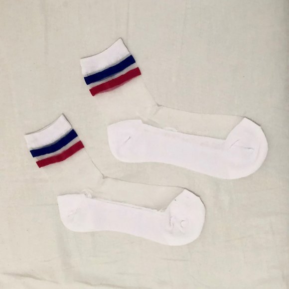 COS Accessories - Sheer-Striped Socks, 6-9